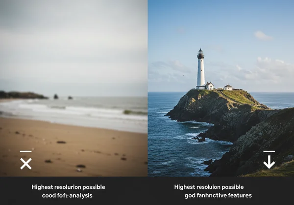 High-resolution photo with clear features for AI analysis