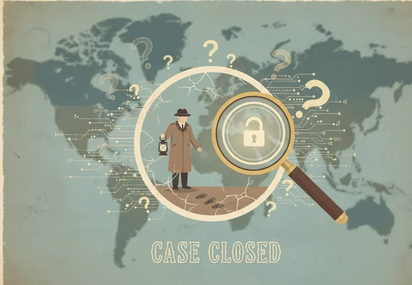 Old photo, map, and question marks representing a location mystery